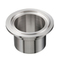 Aseptic clamp/ Tri-clamp nut DIN 11864-3 NKF with O-ring groove, Form A; pipe size according to ISO